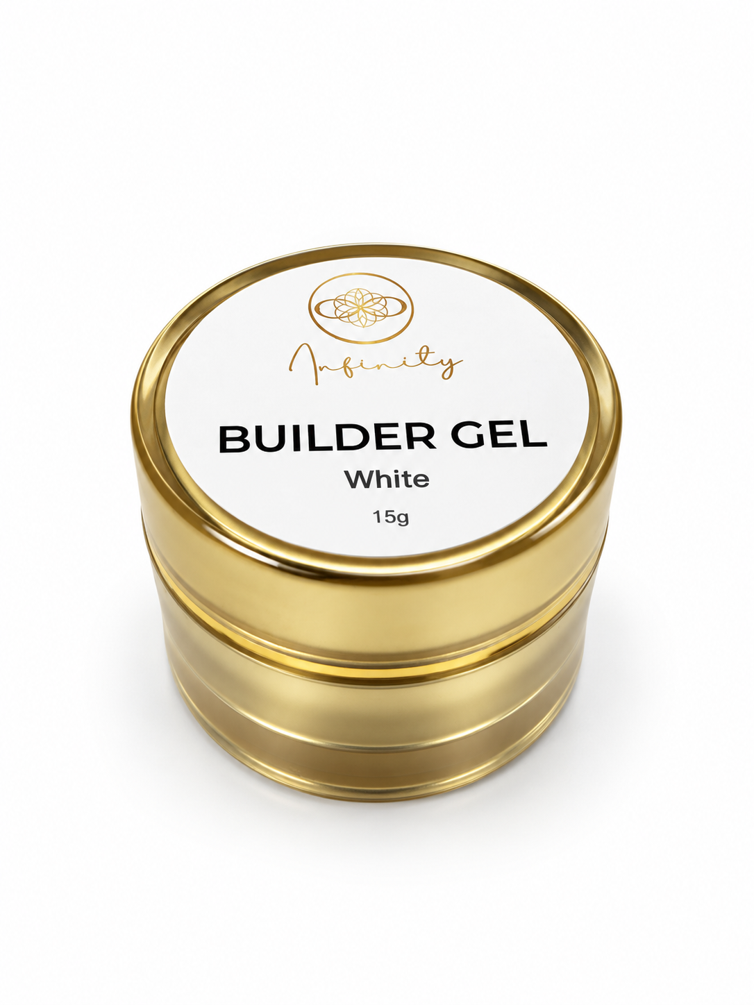 Infinity Hard Builder Gel-White 15g