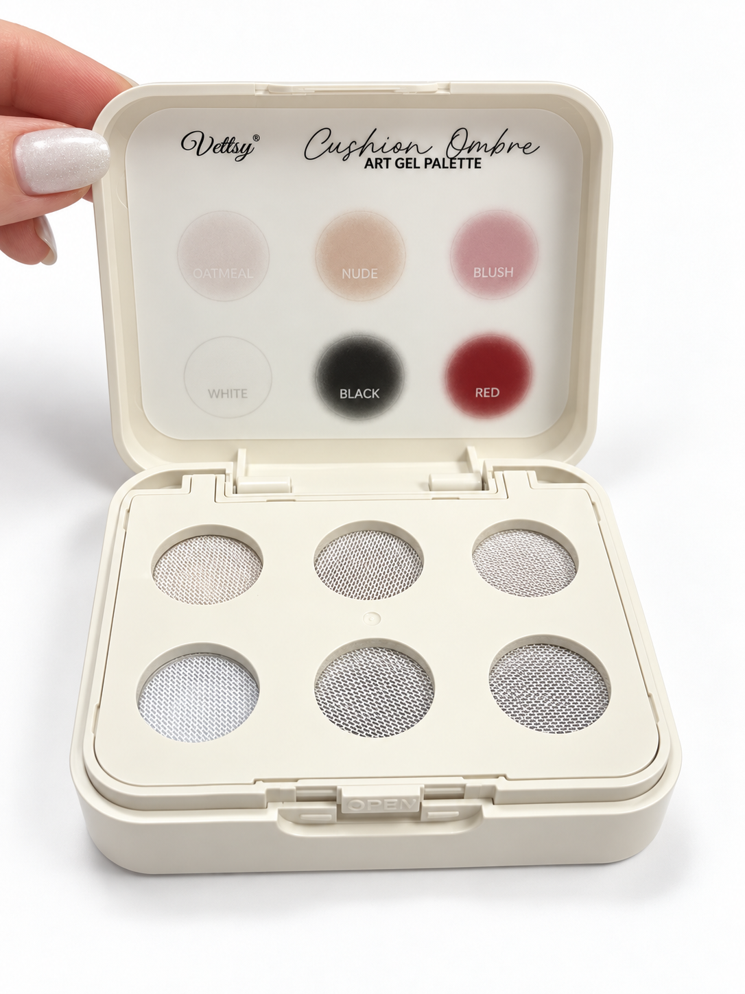 Vettsy Cushion Ombre Art Gel Palette-Daily Basic