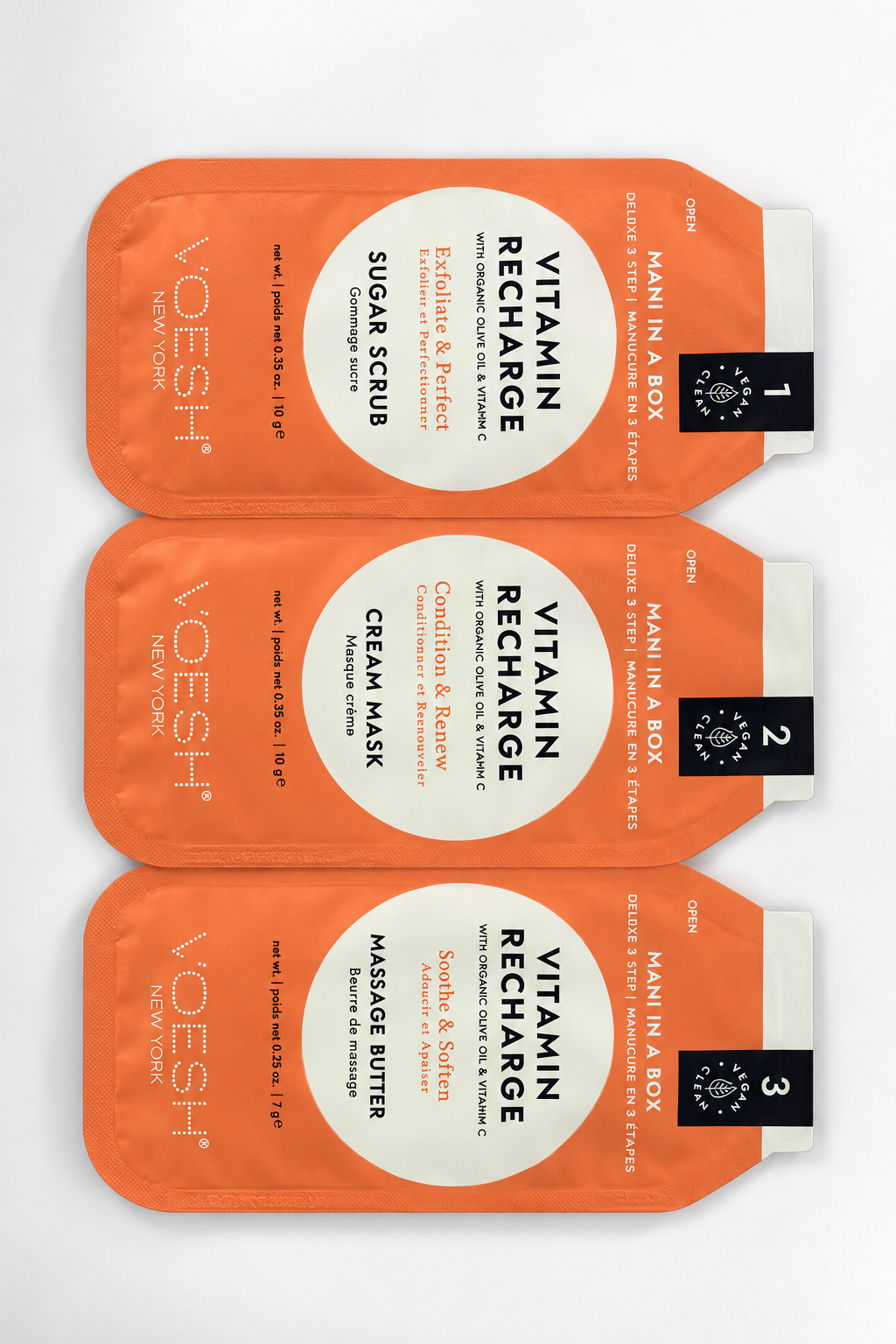 VOESH Mani in a Box Deluxe 3 Step-Vitamin Recharge