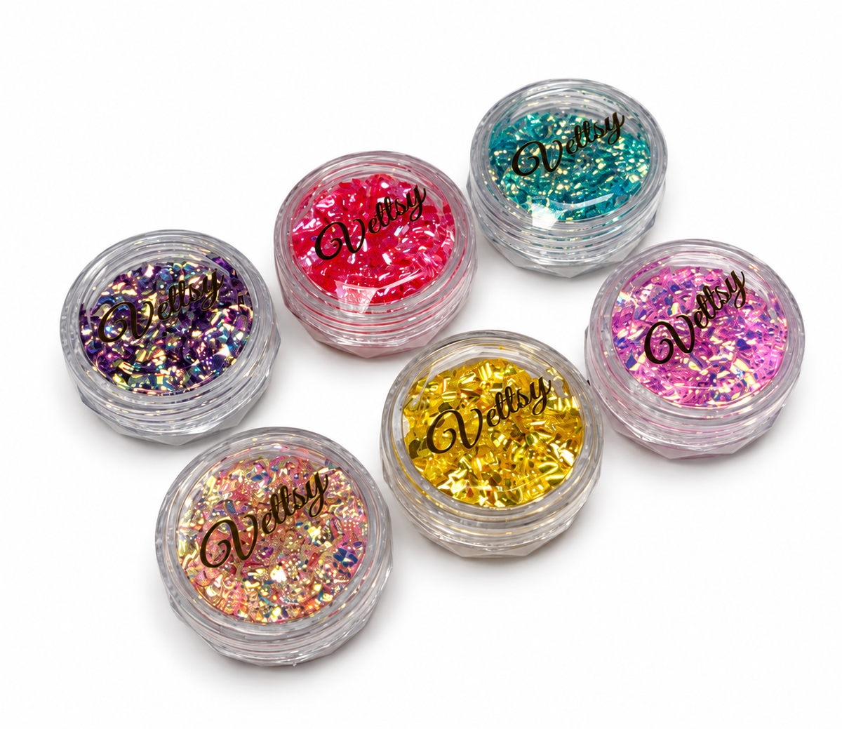 Vettsy Bubble Glitter Set-Neon